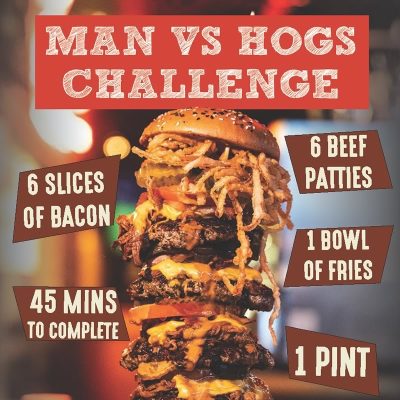 Man vs Hogs Food Challenge