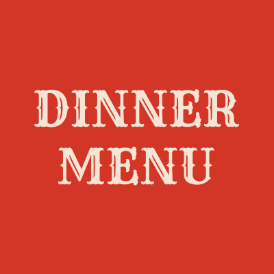 Dinner Menu