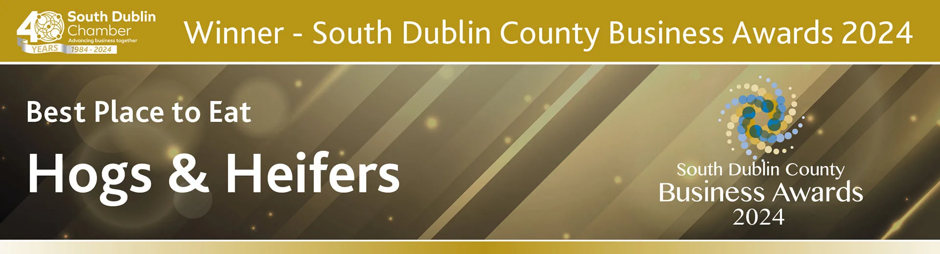 South Dublin Chamber - Winner 2024 - Best place to eat