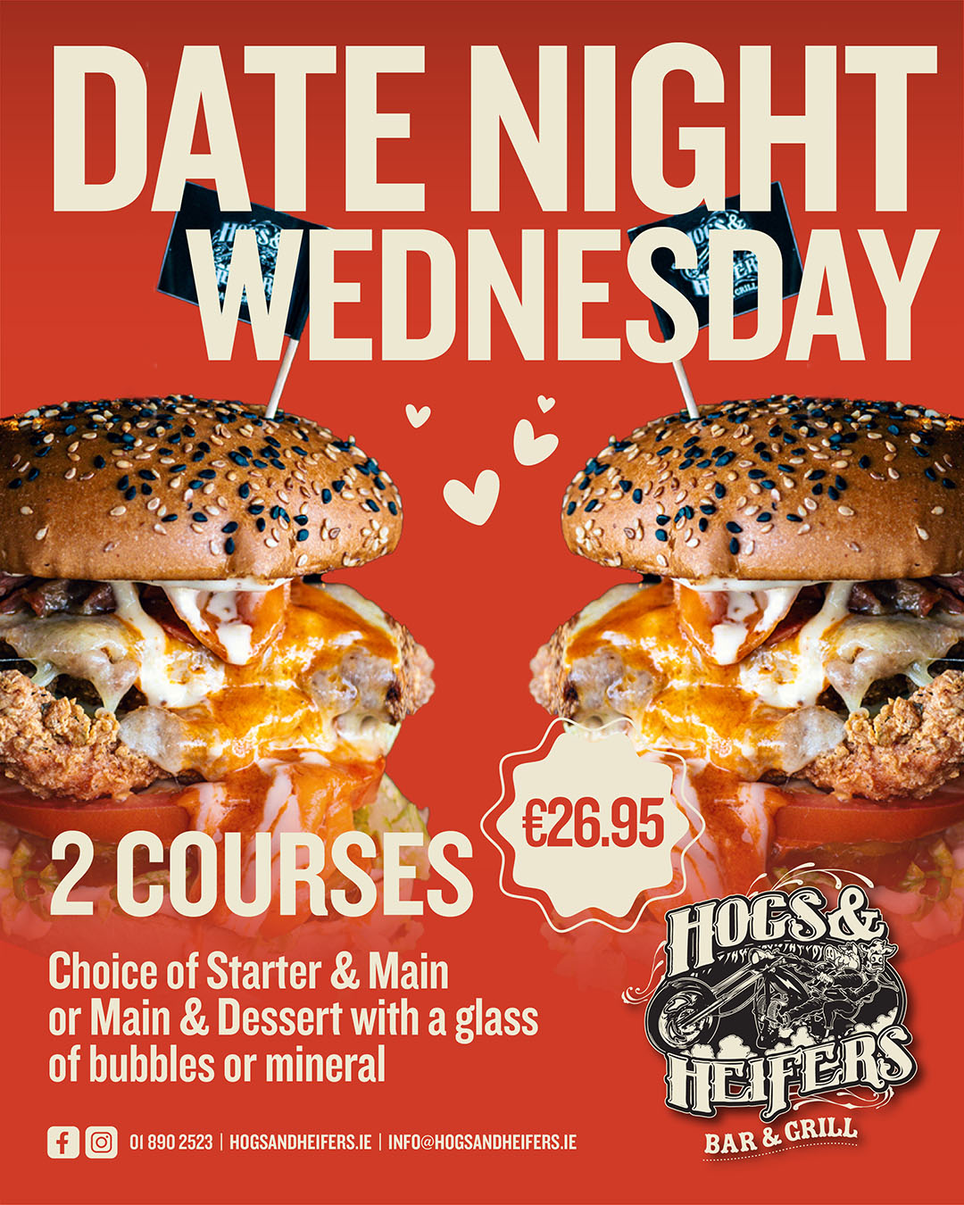 Hogs and Heifers Date Night Wednesday